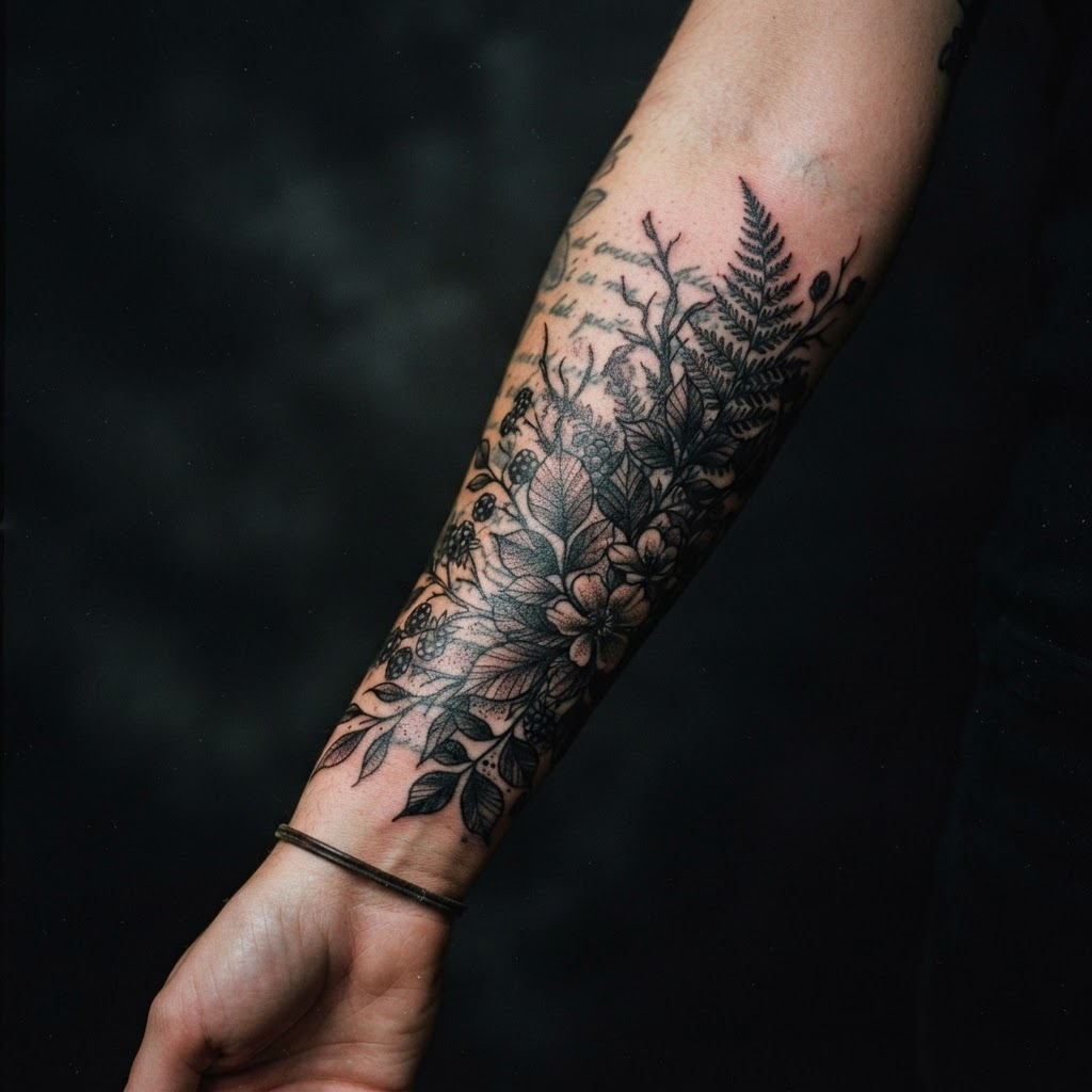 Cover Ups tattoo example